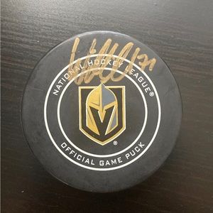 Vegas Golden Knights Signed Puck